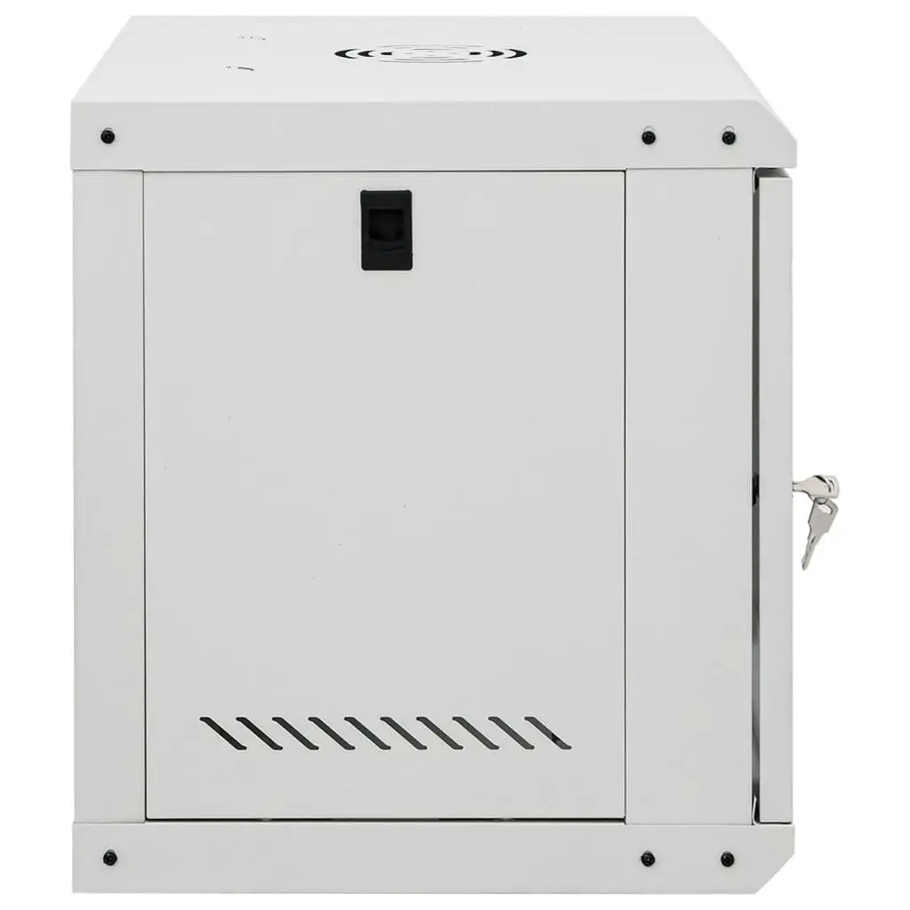 9U Wall Mounted Network Cabinet 19" Data Server Rack 53x40x45 cm Grey