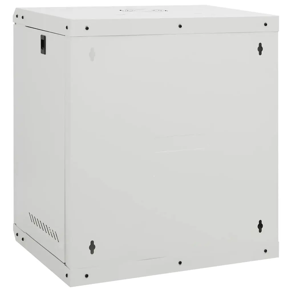 12U Wall Mounted Network Cabinet 19" Grey 53x40x60cm