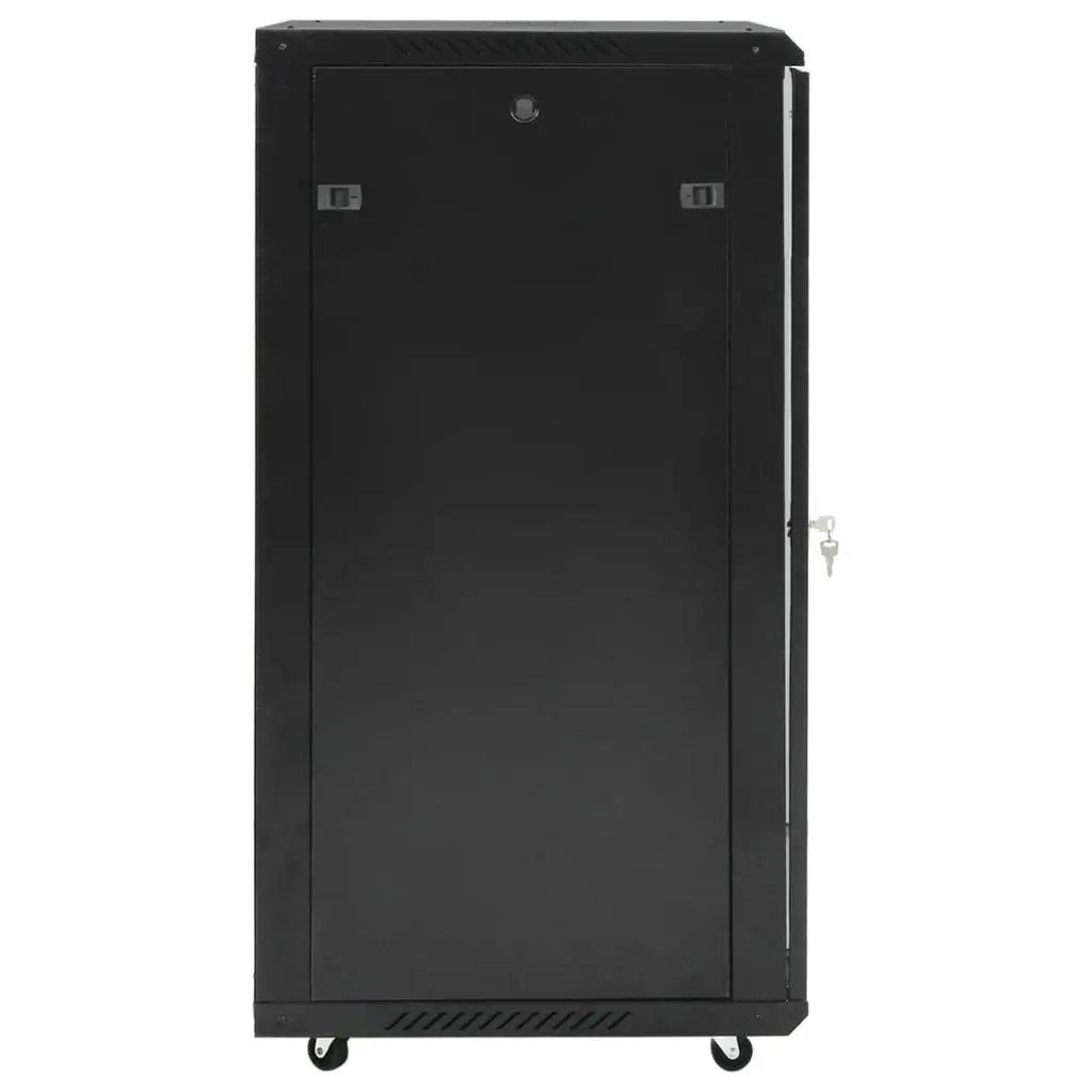 22U Network Cabinet Rack Mount Storage 19 Inch Black