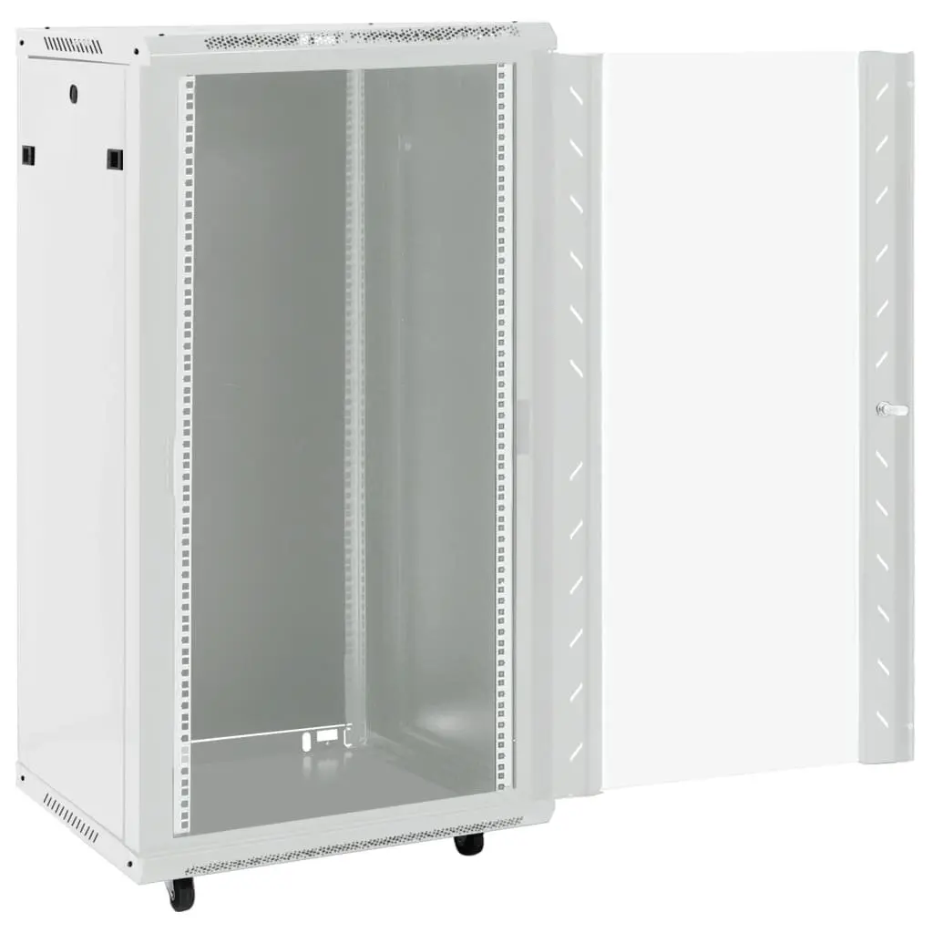 22U Network Cabinet Data Storage Rack System 19 Inch Grey