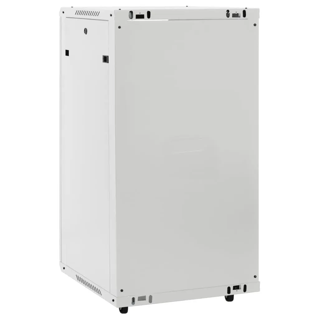 22U Network Cabinet Data Storage Rack System 19 Inch Grey