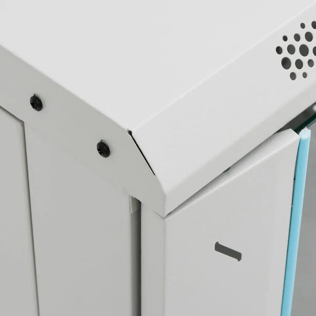 22U Network Cabinet Data Storage Rack System 19 Inch Grey