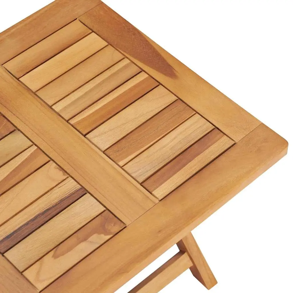 Sun Lounger Set 2 pcs with Table Teak Wood Outdoor Garden Patio Furniture