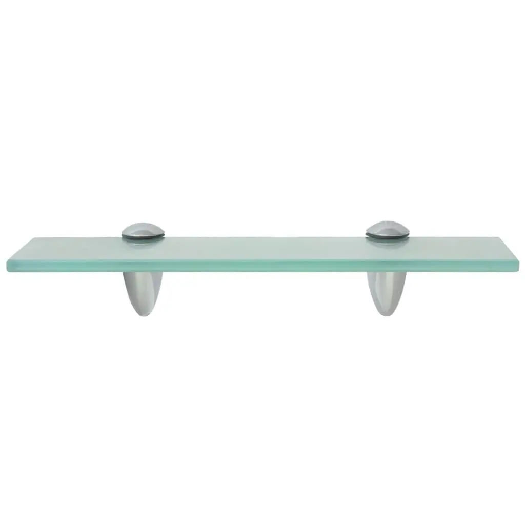 Floating Shelves 2 pcs Glass Wall Shelf 30x10 cm Display Storage Ledge