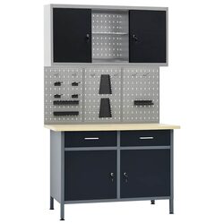 Reliable Workbench Storage Solution with Heavy-Duty Build