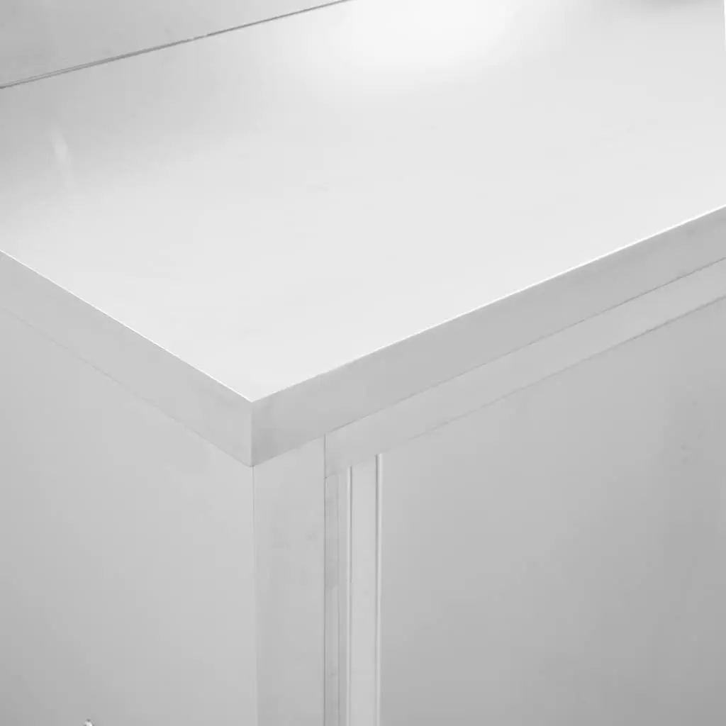 Stainless Steel Work Table with Ample Storage