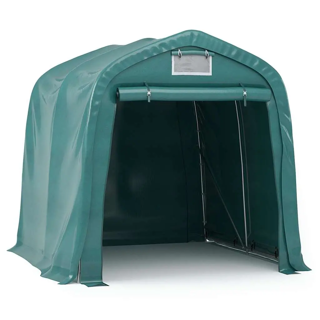 Garage Tent Storage Outdoor Canopy 1.6 x 2.4m Green Vehicle Shelter