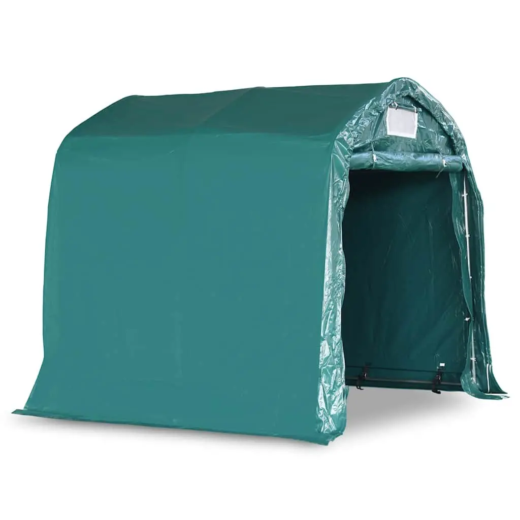 Garage Tent Storage Outdoor Canopy 1.6 x 2.4m Green Vehicle Shelter