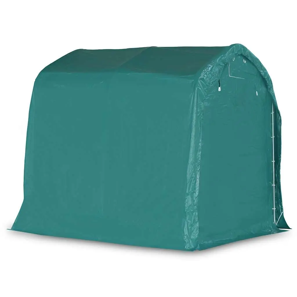 Garage Tent Storage Outdoor Canopy 1.6 x 2.4m Green Vehicle Shelter