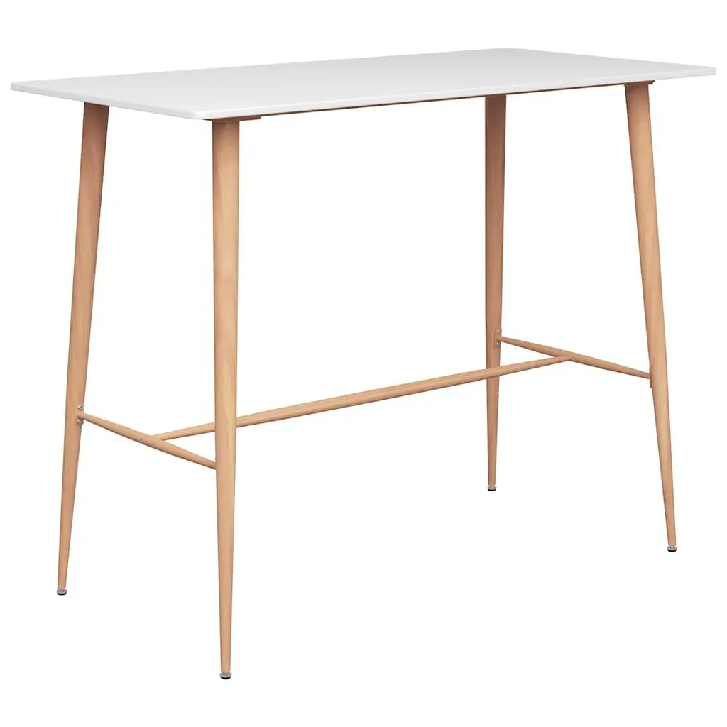 Bar Set 5 Piece Counter Height Table Stools Kitchen Dining Furniture White Grey