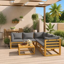 Comfort and Quality in 6 Piece Outdoor Lounge Set