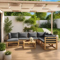 Comfortable and Value-Driven 8-Piece Lounge Set