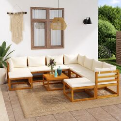 Comfortable 11-Piece Lounge Set for Outdoor Relaxation