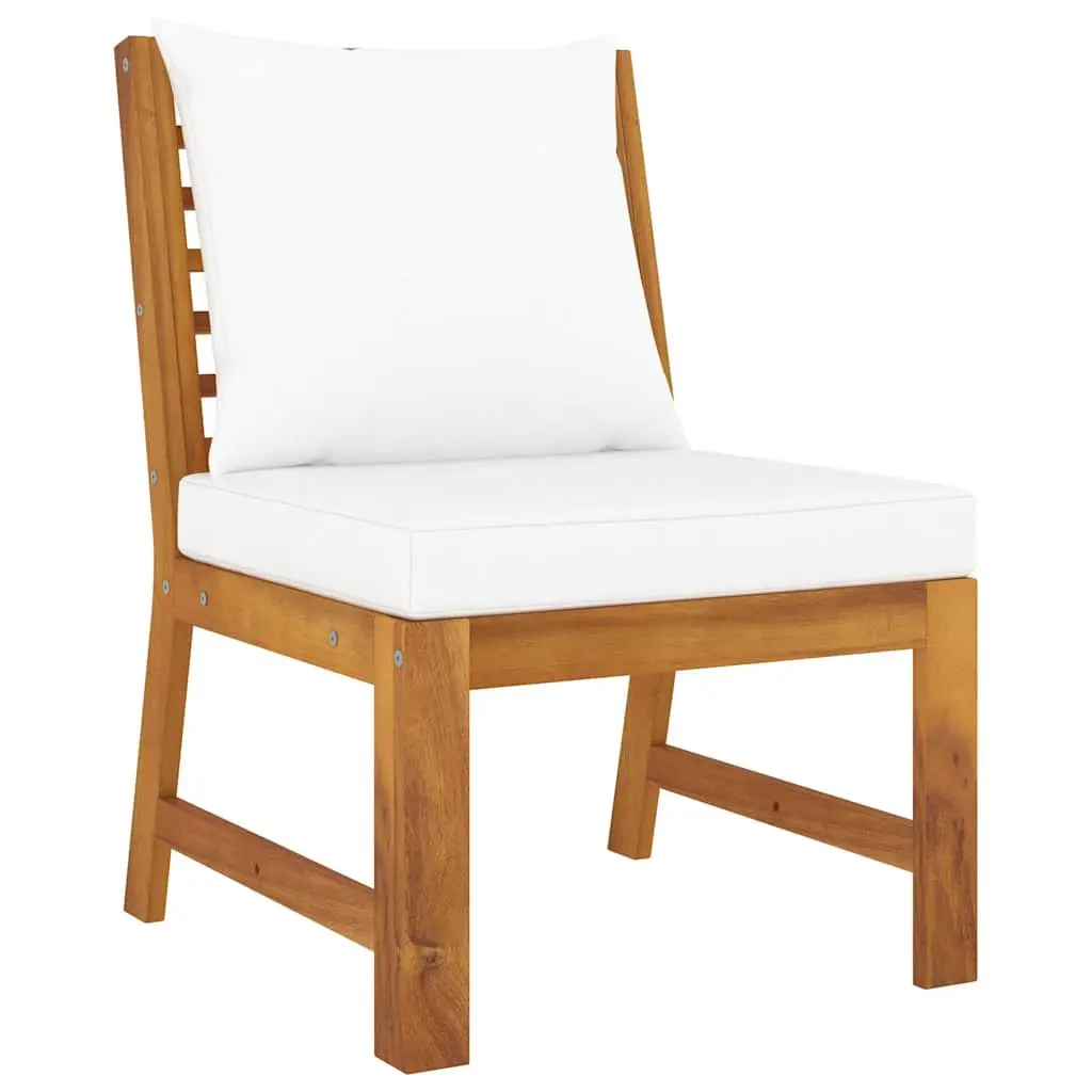 4 Piece Garden Lounge Set Outdoor Furniture Sofa Coffee Table Cream