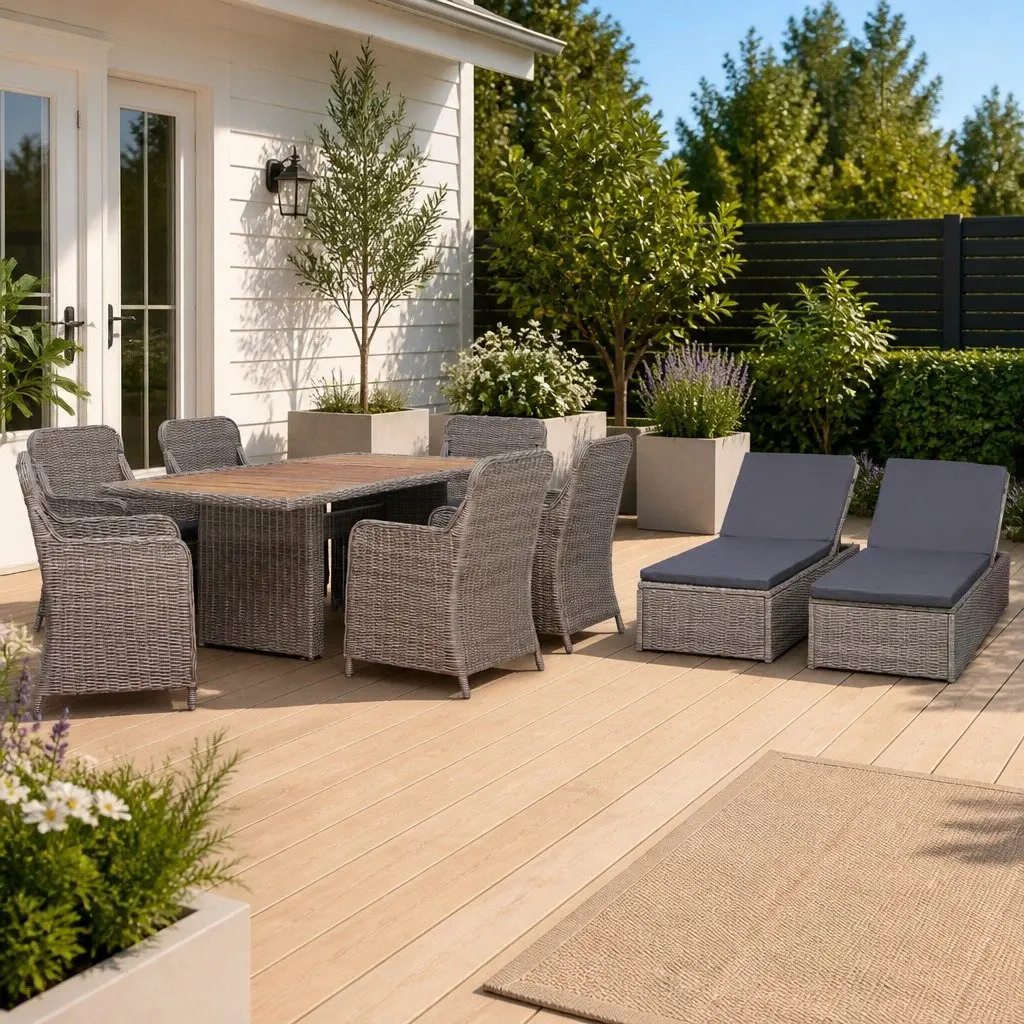 9-Piece Outdoor Dining Set