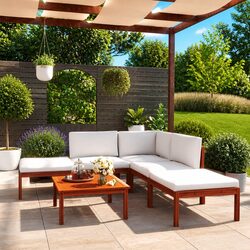 Comfortable and Practical 6-Piece Garden Lounge Set
