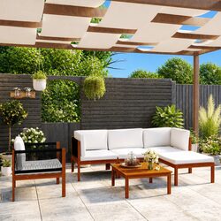 6 Piece Garden Lounge Set: Comfort and Value Combined