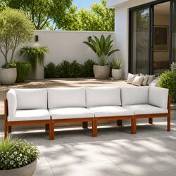 Value and Comfort Combined in a 4-Seater Garden Sofa