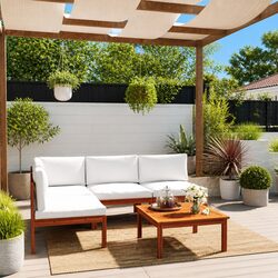 Durable 5 Piece Lounge Set for Outdoor Relaxation