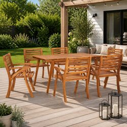 Comfortable and Durable 7 Piece Outdoor Dining Set