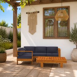 Comfortable and Reliable 5 Piece Garden Lounge Set