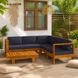 Comfortable 6-Piece Garden Lounge Set with Great Value