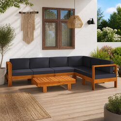 Comfort and Value Combined in This 7-Piece Garden Lounge Set