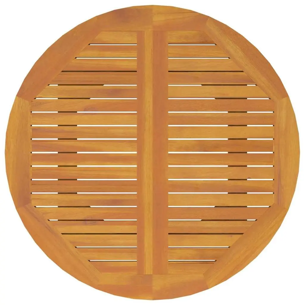 5-Piece Garden Dining Set in Brown Wood