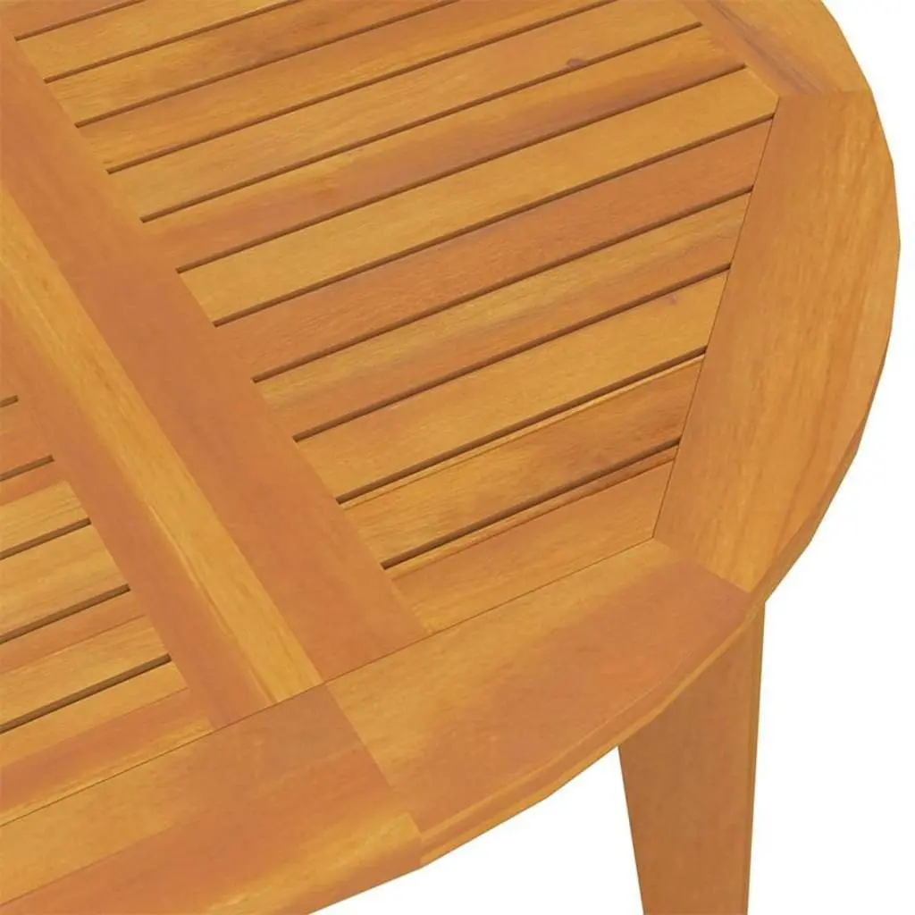 5-Piece Garden Dining Set in Brown Wood