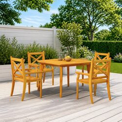 A Reliable 5-Piece Garden Dining Set for Outdoor Dining