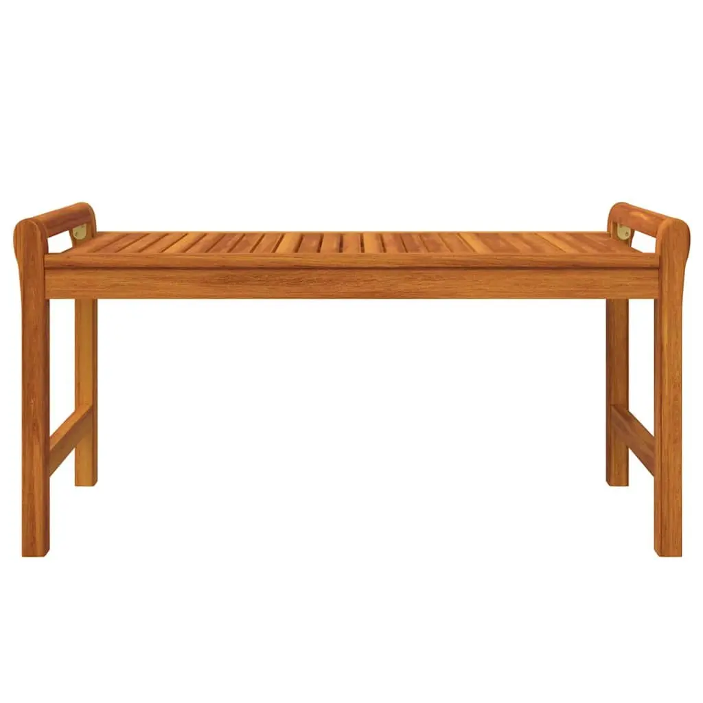Garden Lounge Set Outdoor Furniture 5 Piece Brown Wood