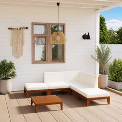 Comfortable 7 Piece Outdoor Lounge Set with Care Instructions