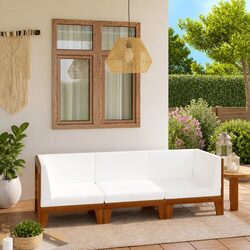Comfortable and Practical 3 Piece Garden Lounge Set