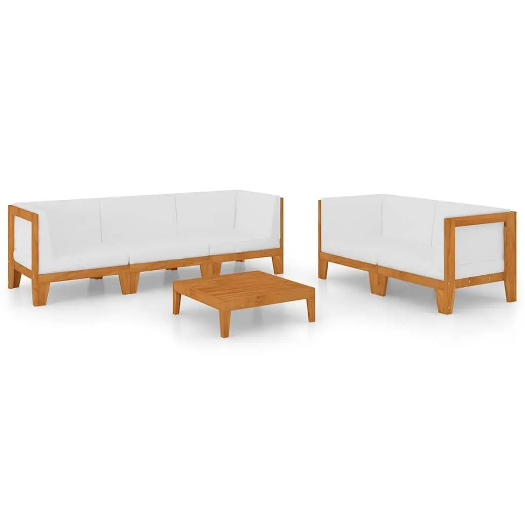 6-Piece Lounge Set for Outdoor Comfort