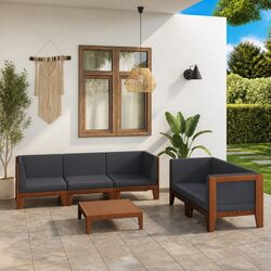 6-Piece Garden Lounge Set: Comfort Meets Durability