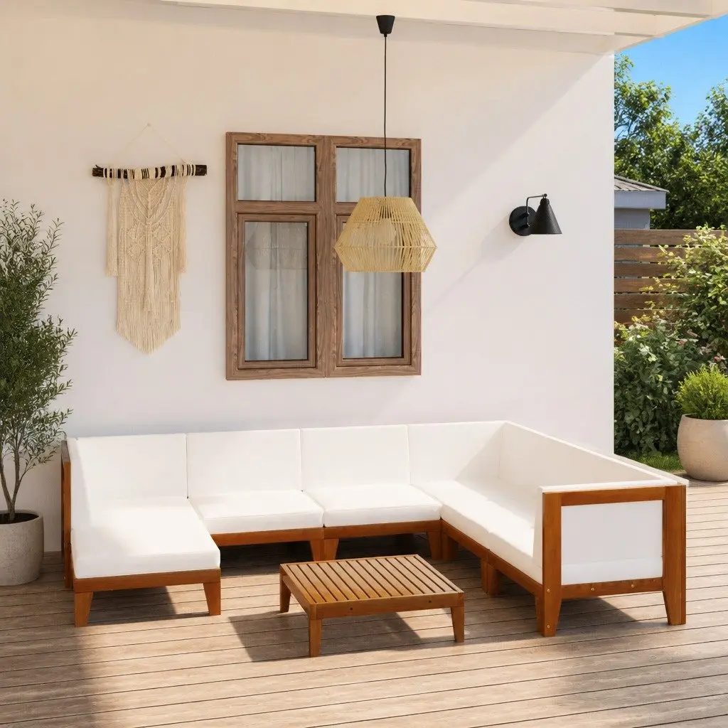 8 Piece Lounge Set for Outdoor Enjoyment