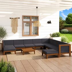 Quality 11-Piece Outdoor Lounge Set with Comfort and Value
