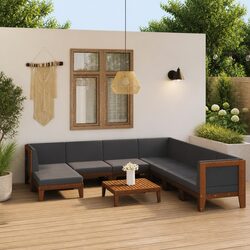 Comfort and Durability in Our 9 Piece Outdoor Lounge Set