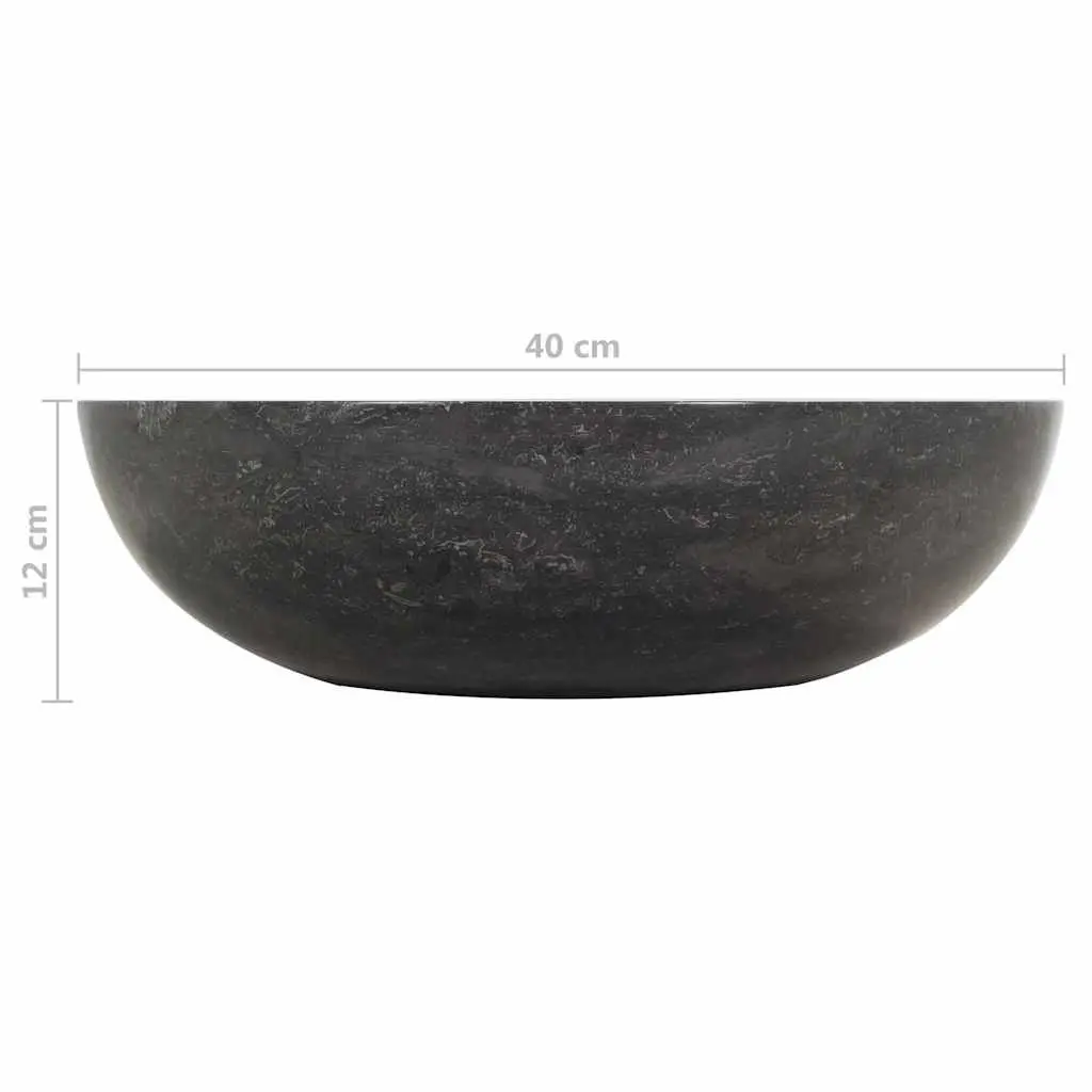 Bathroom Vanity Unit Double Sink Solid Teak Wood Black Marble Basin