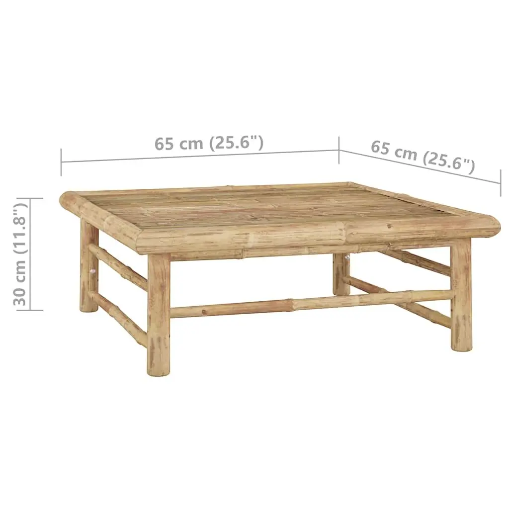 6-Piece Bamboo Lounge Set