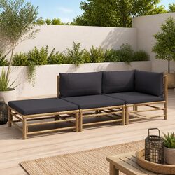 Reliable Bamboo Lounge Set with Comfort and Practicality