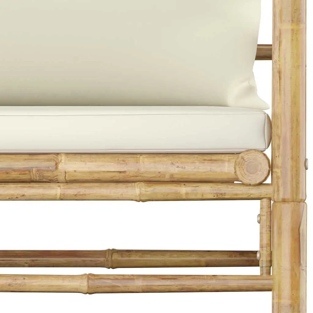 7 Piece Bamboo Lounge Set with Comfort and Style