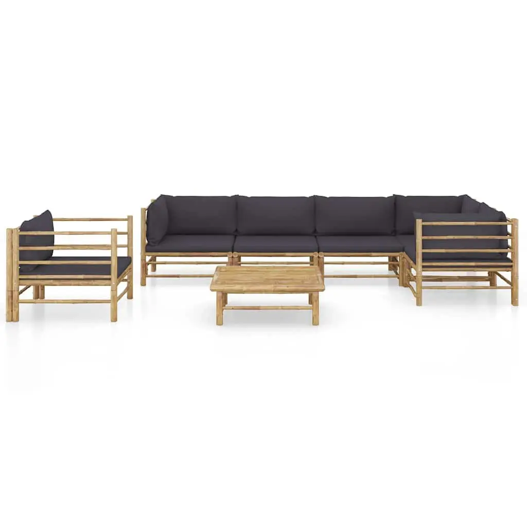 7 Piece Bamboo Lounge Set