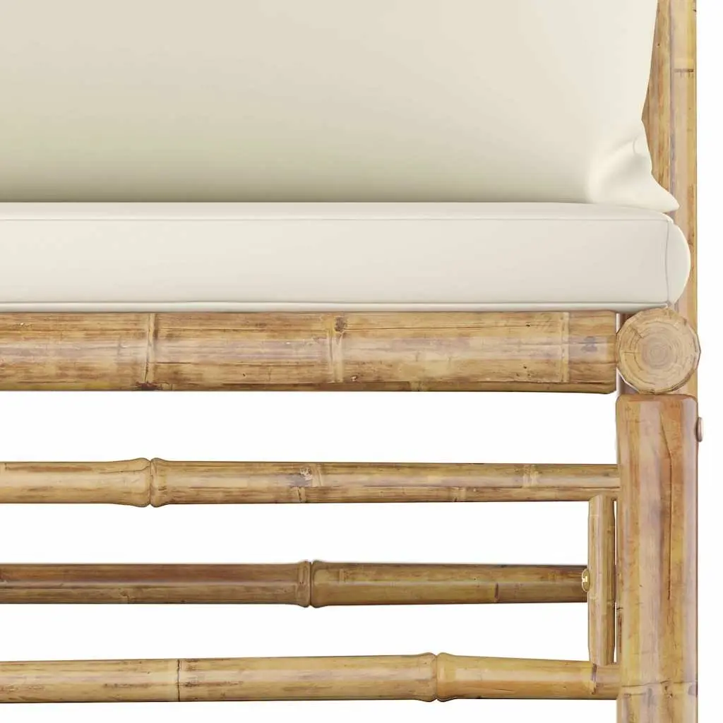 8 Piece Bamboo Lounge Set for Relaxation