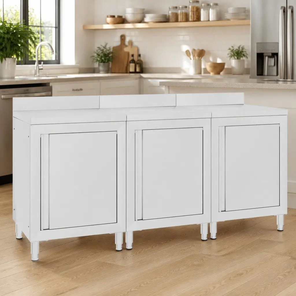 Commercial Work Table Cabinet Made of Stainless Steel