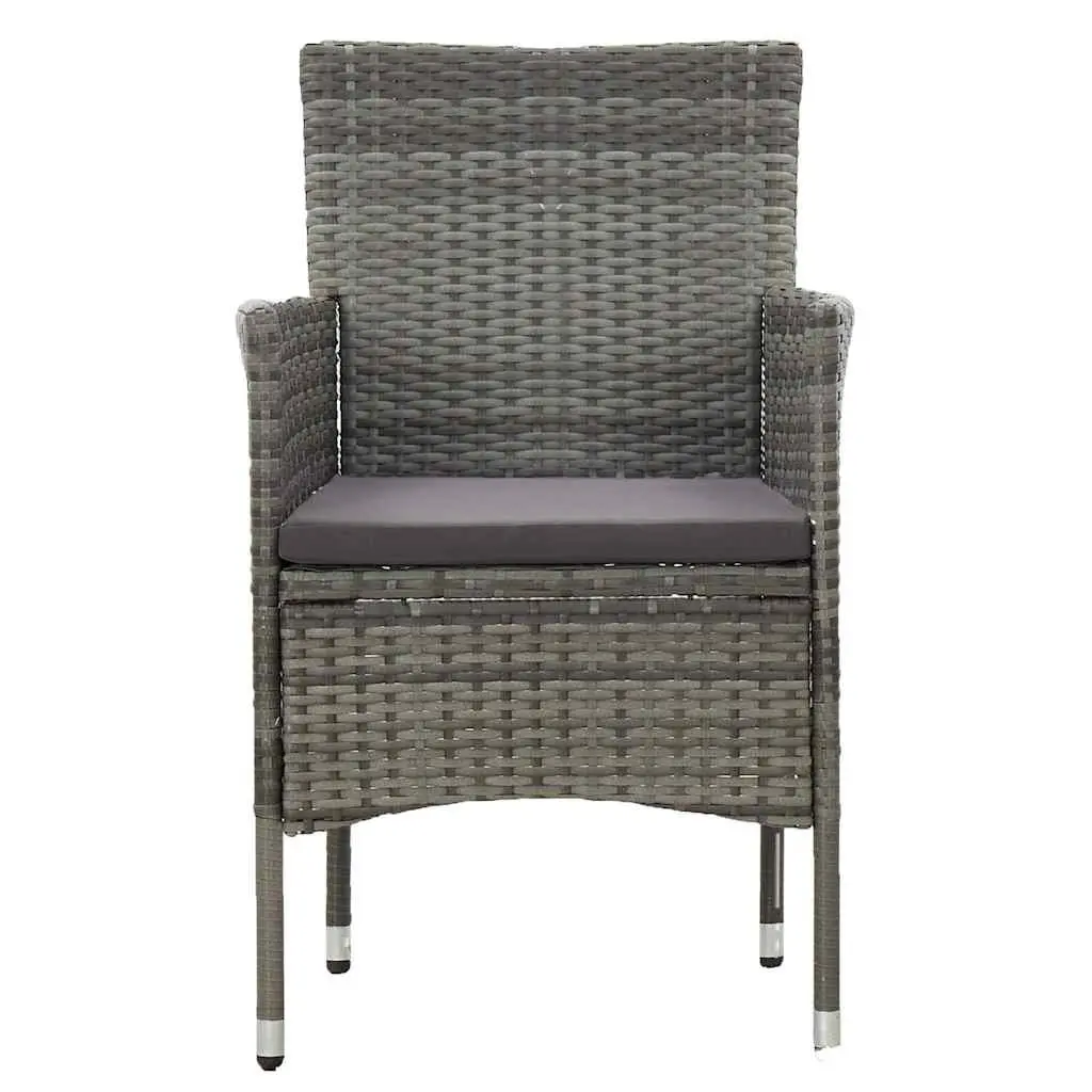 3 Piece Dining Set in Grey