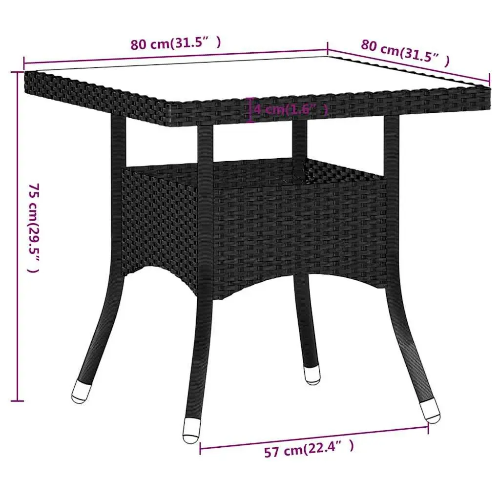 5-Piece Outdoor Dining Set