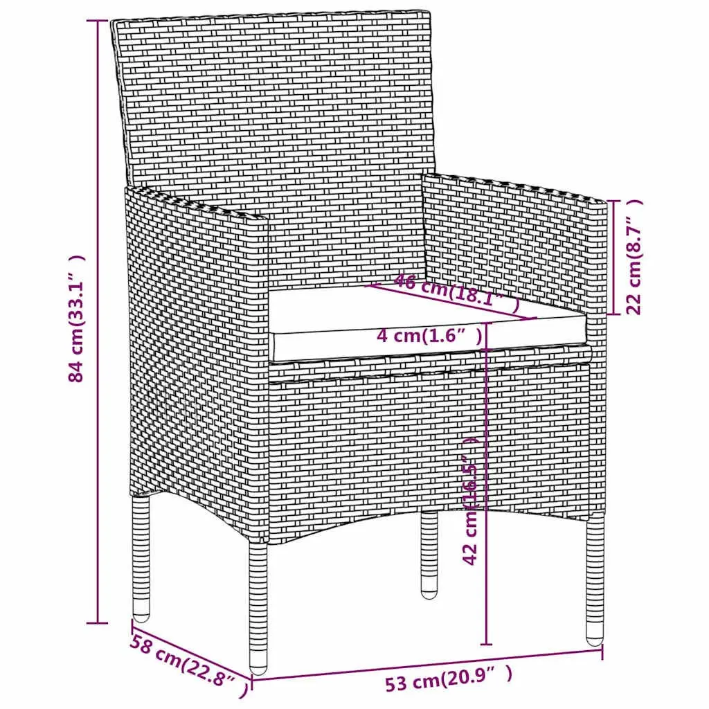 5-Piece Outdoor Dining Set