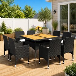 Value-Driven 9 Piece Outdoor Dining Set with Comfort