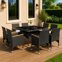 Reliable 9 Piece Dining Set for Your Garden